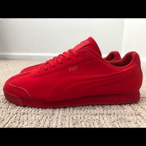 puma roma all red